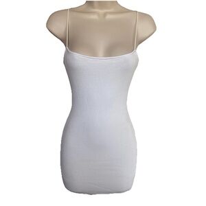 Windsor White Mini Dress with Spaghetti Straps Size Medium